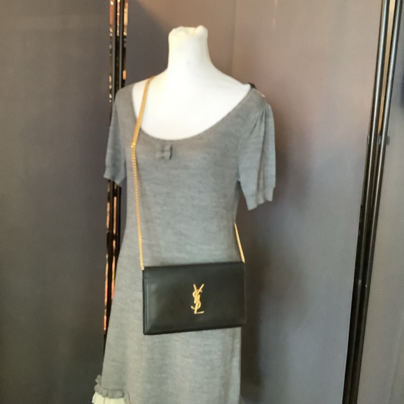 YVES SAINT LAURENT
Kate Small Smooth Leather Crossbody Bag Black - Picture 11 of 11